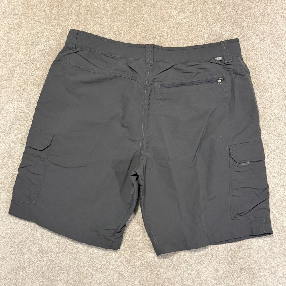 The‎ North Face Cargo Shorts Mens 38 Gray Nylon Belted Hiking T338/T738 CFX9
